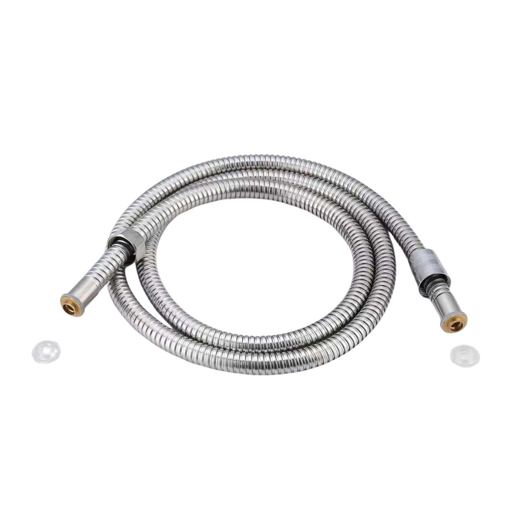 Furtun din INOX pentru duș, 150cm, satin